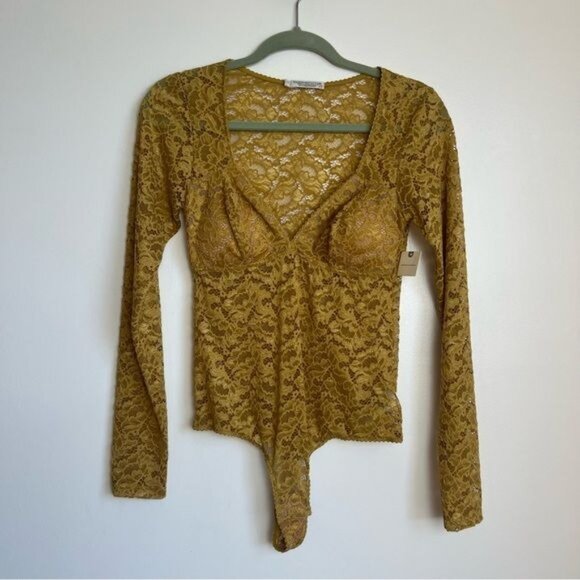 Under Protection Rose Bodystocking - XS - Picture 3 of 6